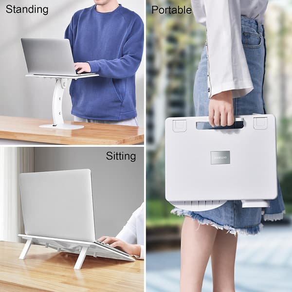Fleksibelt Laptopbord Bærbart PC Beskyt Dit Syn Notebook Bord Til Hjemmet
