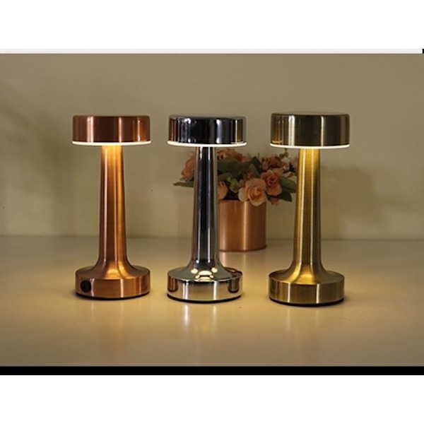 led retro bar table lamp charging bedside KTV outdoor coffee restaurant desktop atmosphere night light clear bar table lamp red-20