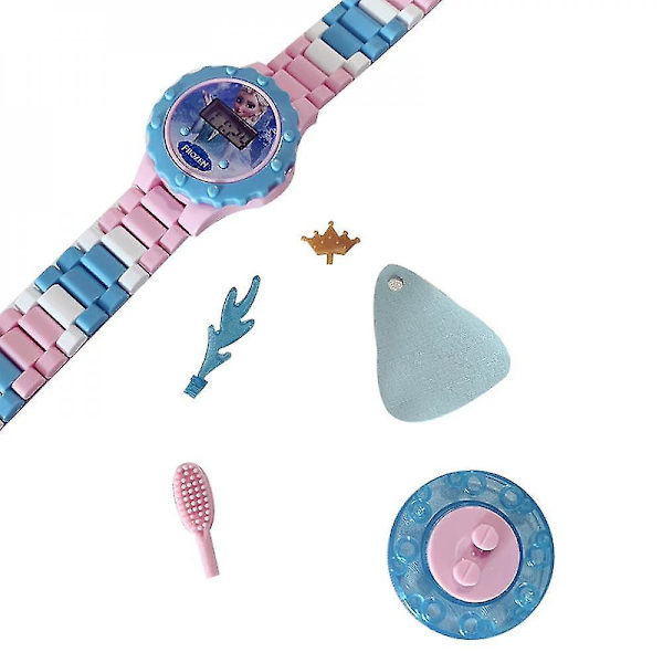 Children Can Be Assembled With Plastic Watches color 1