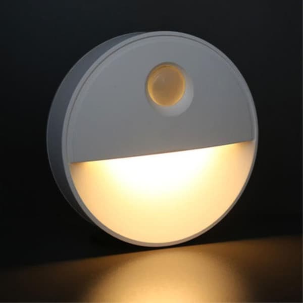 2 Pcs Motion Sensor Light Indoor, Glare Free Battery Operated Wireless