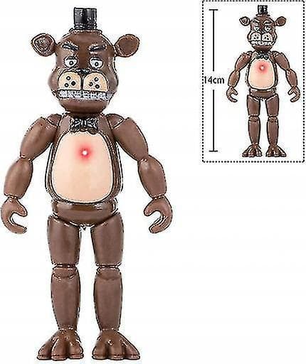 5 Pcs Five Nights At Freddy's Fnaf Figure Set