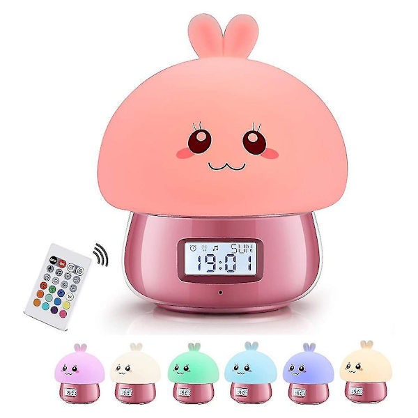 Alarm Clock Children Girls-light Alarm Clock Wake Up Light-alarm Clock Green