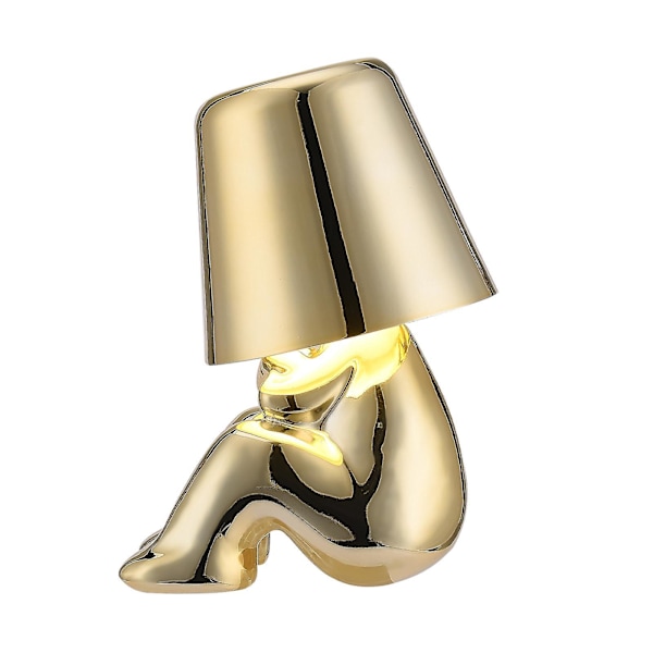 Table Lamp Decoration Bedroom Table Lamp Creative Statuette Modeling Table Lamp Thinker Table Lamp Mr-WHERE