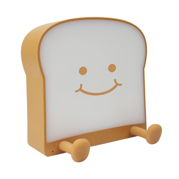 Cute Toast Bread Night Light,portable Led Night Lamp For Bedroom Playful