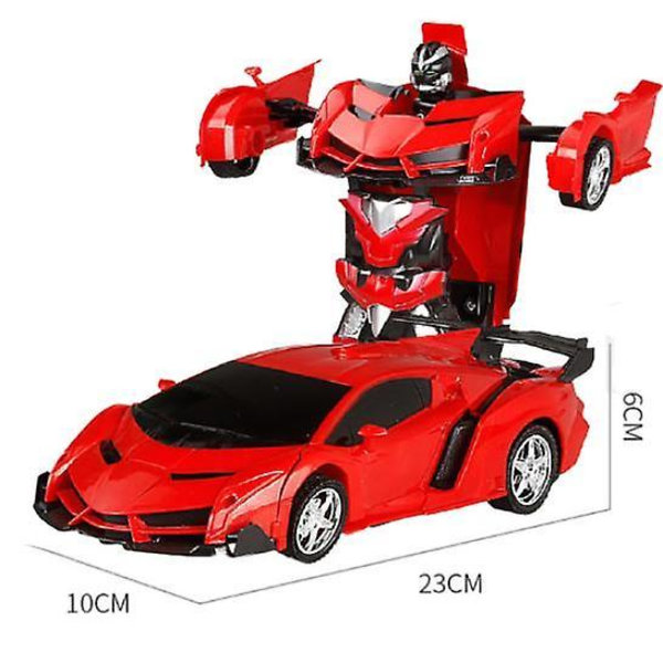 Kid's Charging Remote Control Deformed Model Car yellow