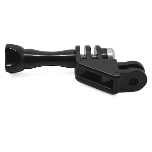 90 Degree Direction Adapter Elbow Mount With Thumb Screw For Gopro Hero 9/8/7/(2018)/6/5 Black