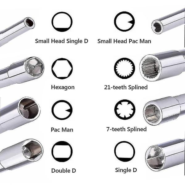 8pcs Carburetor Adjustment Tool Carburetor Adjusting Screwdriver With Carburetor Carbon Dirt Jet Remove Cleaner Adjustment Tool Kit