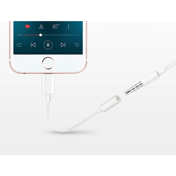 Adapter Compatible With Iphone Lightning 3.5mm Auxiliary