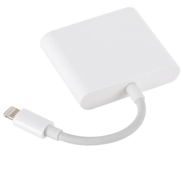 Lightning To Otg Digital Av Adapter, Lightning To Hdmi+usb Converter