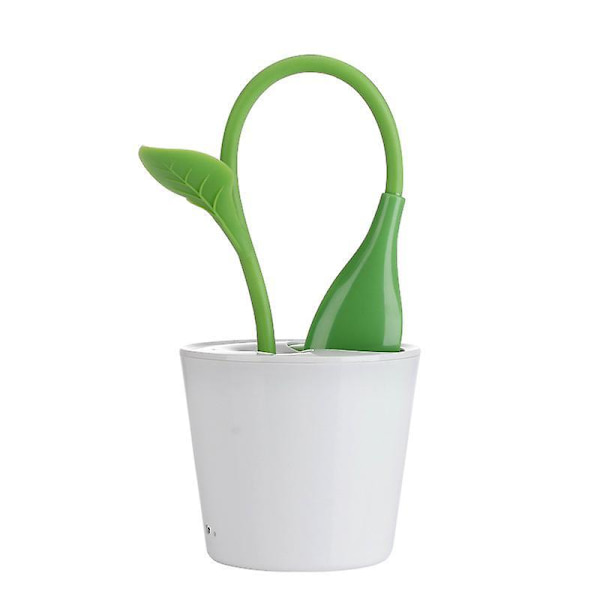 Table Lamp For Children And Adults, Flexible Usb Touch Led Light With 3-level Dimmer And Plant Pencil Holder