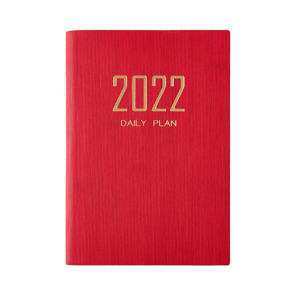 2022 Schedule Notepad Inside Page A5 Efficiency Manual Planning Notebo