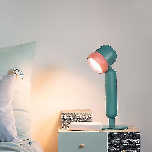 LED Night Light Eye Protection Lamp USB Touch Charging Soft Light Gradation of Student Dormitory