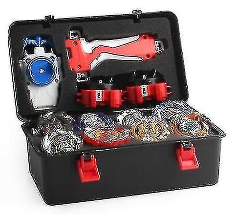 12x Beyblade Burst Spinning Tops Set Spinning With Grip Launcher + Foam Storage Case12pcs