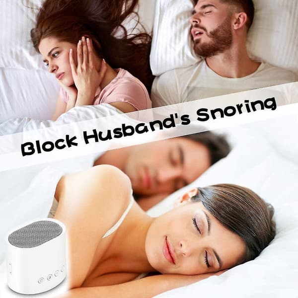 White Noise Machine - Portable Sleep Therapy Machine For Baby/kid/adul