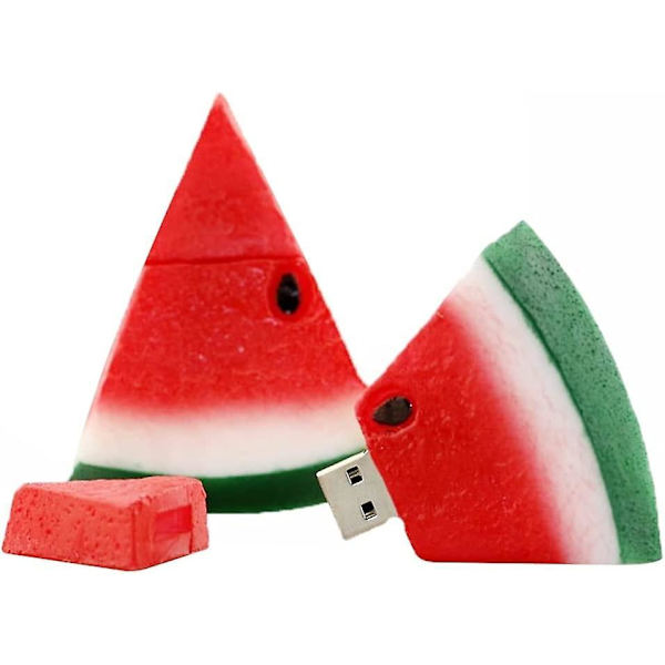 Fruits Model Usb Drive 128gb Cartoon Watermelon Usb Flash Memory Stick Flash Disk