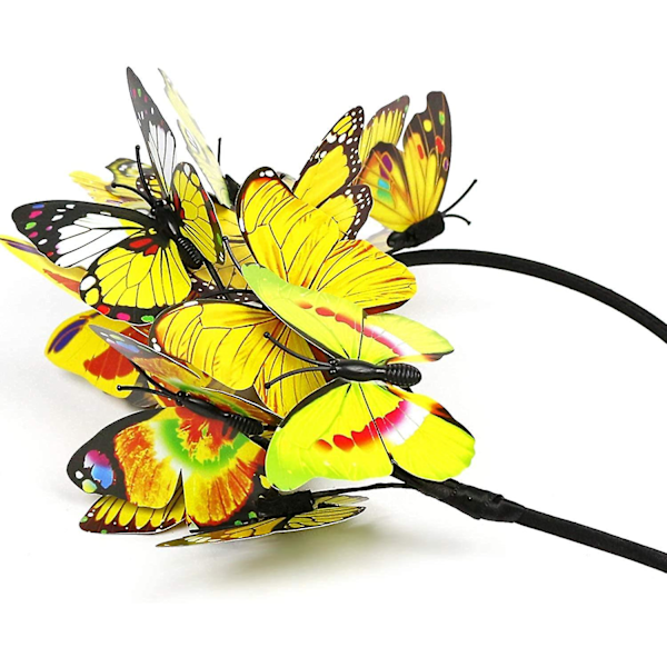 Sommerfugl Fascinator Hatt Monark Sommerfugl Hodebånd Krone Teselskap Halloween Kostyme Hodeplagg