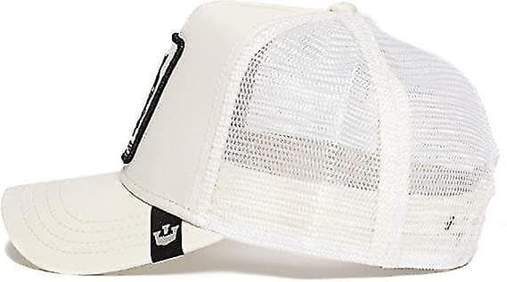 Animal Black Panther Mesh Cotton Baseball Cap Trucker Cap Panther White
