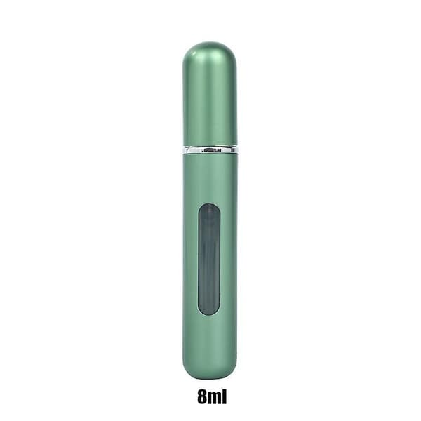 8ml Bærbar Mini Gjenfyllbar Parfymeflaske Med Spray 8ml green