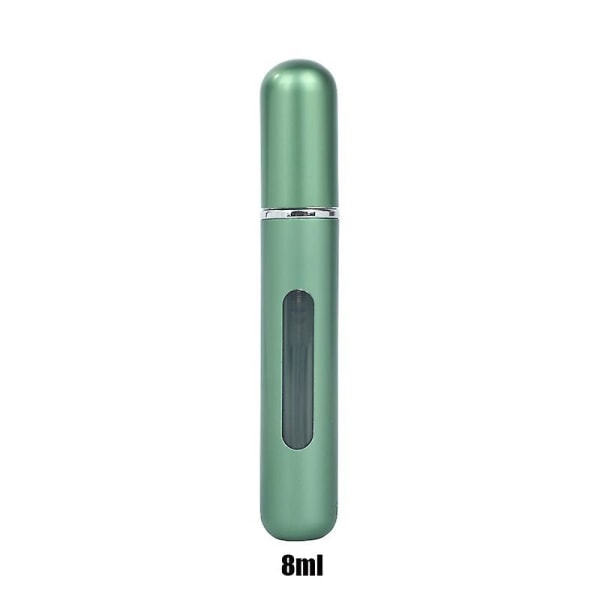 8ml Portable Mini Refillable Perfume Bottle With Spray 8ml green