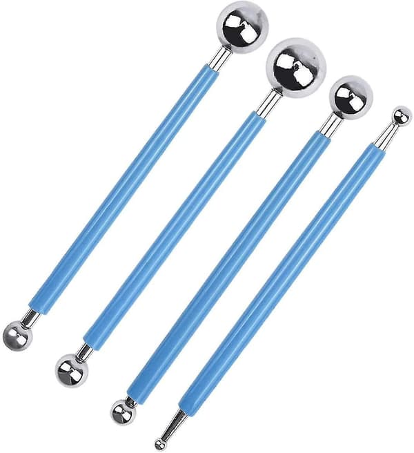Clay Tool Ceramic Tool Double End Modeling Tool Set 4pcs Ball Stylus Dotting Tools 5pcs Modeling Too