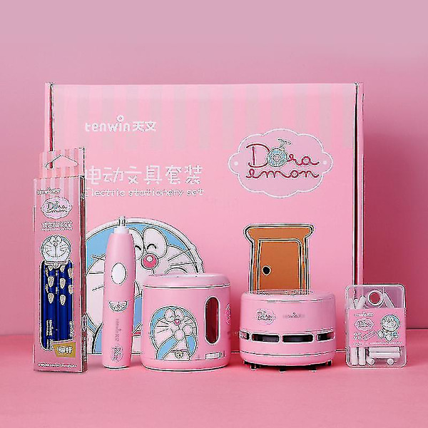 Doraemon-paperitarvikesetti blue