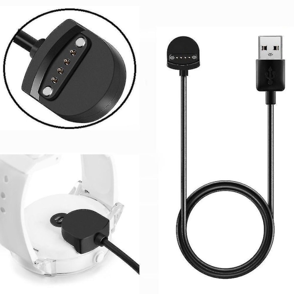 Universal Erstatning Smartklokke Ladekabel Lader Adapter For Ticwatch S E
