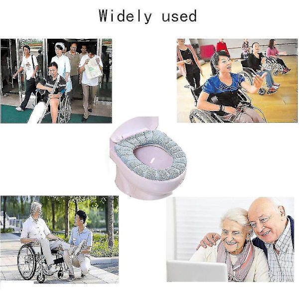 Bathroom Soft Thicker Warmer Stretchable Washabletoilet Seat  Pads