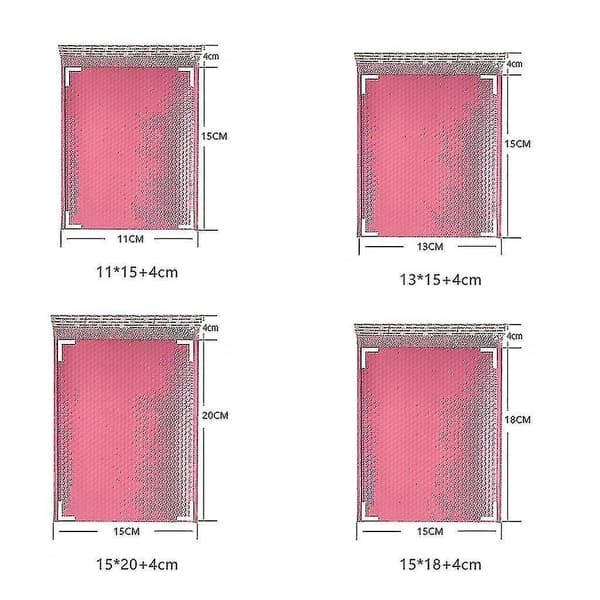 50 Pack Bubble Envelope Filled Envelope Bag For Business Bubble Mail Shipping 11X15cm