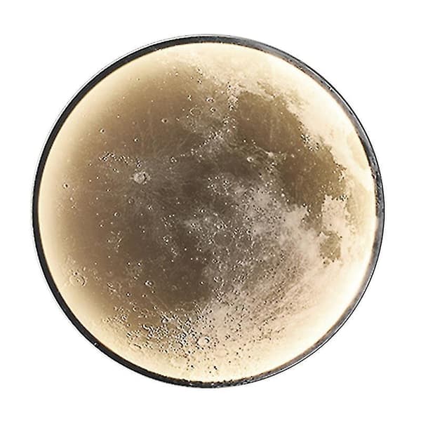 Moon Wall Lamp Modern Light Luxury Creative Aisle Corridor Mural Lamp Art Lights Warm White