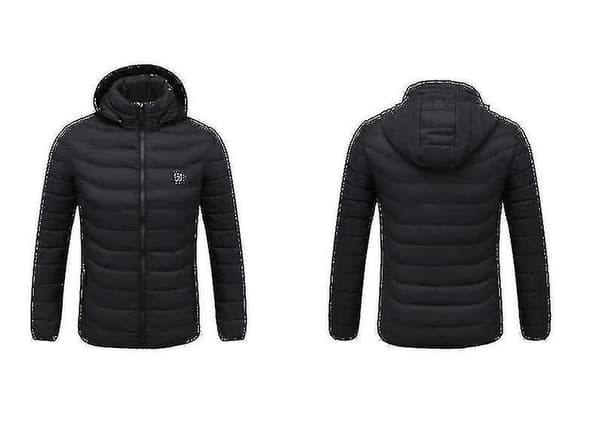 Heating Jacket, Winter Outdoor Warm Electric Heating Jacket, 8 Heating Zones, Super Warm Jacket 2XL red