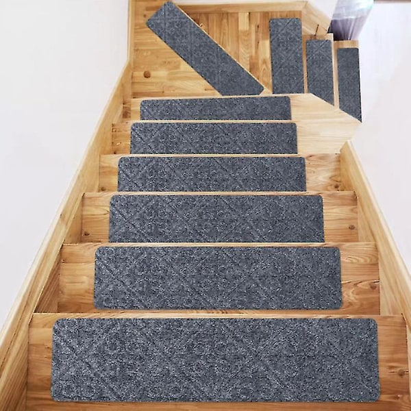 2 Pack/3 Pack Stair Treads Carpet Dirt-resistant And Durable No LIGHT GRAY 2 2 PCS