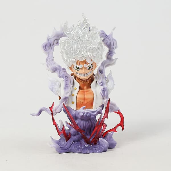 One Piece Gear Fifth Sun God Nika Monkey D. Luffy Bust Model Figure Toy 17cm no box