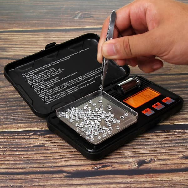 High Precision 0.001g/0.01g Mini Portable Digital Lcd Display Electronic Scale 200g or 0.01g