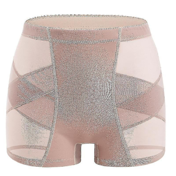 Dame Butt Lift Trusser Body Shaper Bukser Hofteforstærker Trusse Butt Lift Undertøj Beige XL