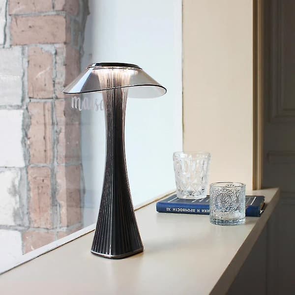 LED Bordlampe Touch Dæmpbar Bordlampe (Sort)