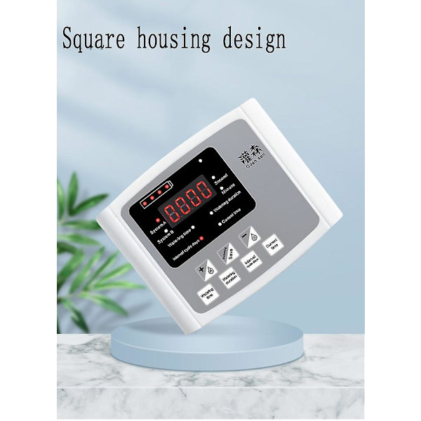 Intelligent Drypvanding Vandpumpe Timer System Have Automatisk Vandingsenhed Solenergi Opladning Potteplante double pump 20m gray