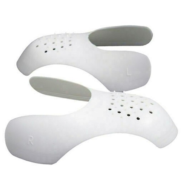 Shoes Shield Protector For Sneaker Athletic Anti Crease Shoes Accessories White L