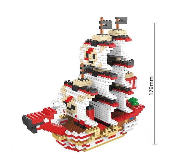 Hot salg One Piece Thousand Sunny Piratskib Børnelegetøj Gaver
