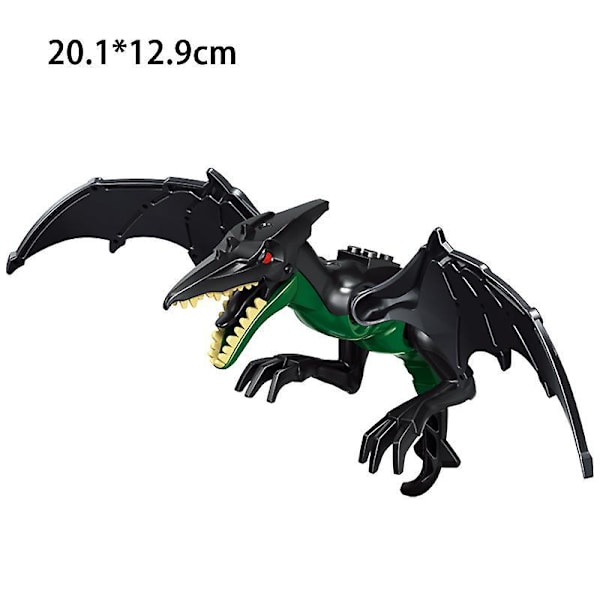 Jurassic Dinosaur World Series Byggeklodser Triceratops Store Figurer|klodser pterosaurs
