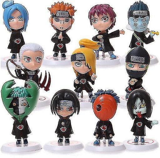 11 stk. 17. generations Naruto dukke Naruto Sasuke anime model ornament hånddukke