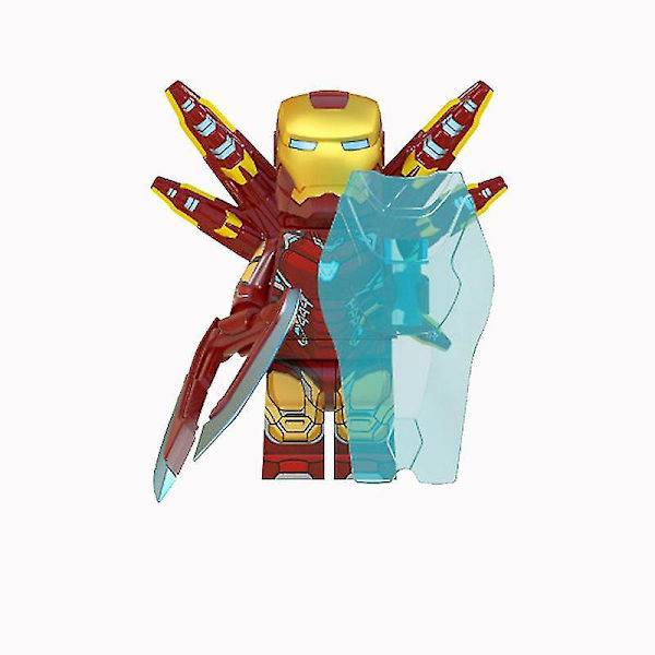 Marvel/avengers /iron Man/spiderman Building Block Minifigure Puzzle Children Assembling Toy Child's Gift