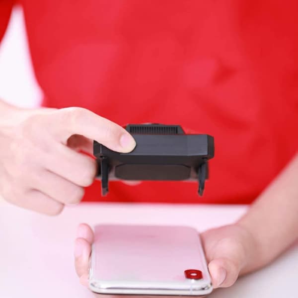 Mobile Phone Cooling Stand Cooler Small Plastic Mute Smartphone Radiator Phone Cooling Fan Case For Game