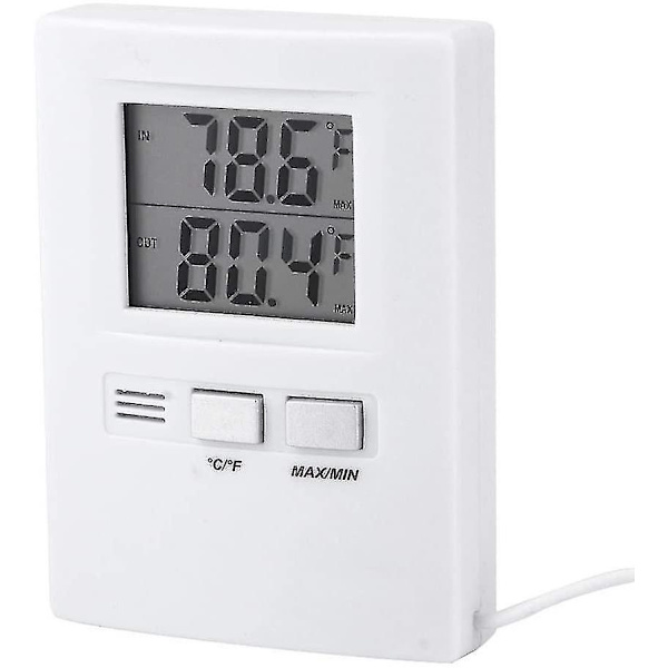Termometer Måler Tester Høy Presisjon LCD Digital Batteridrevet