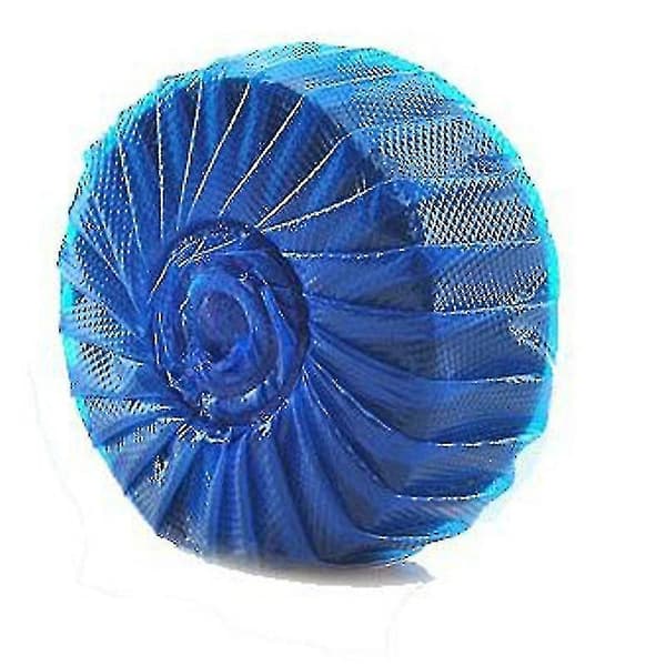 10pcs Toilet Bowl Cleaner Tablets Antibacterial Cleaning Tab Blue Bubble For Bathroom