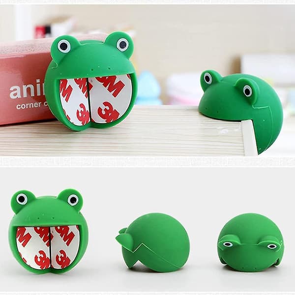 Baby Safety Anti-collision Edge Corner Guard Protector, Silicone Table Frog
