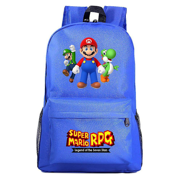 Super Mario Star Junior Skolesekk Color-4