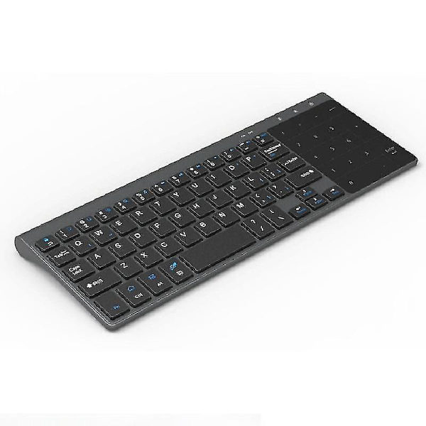 Mini Wireless Keyboard With Presspad Numpad 59 Keys