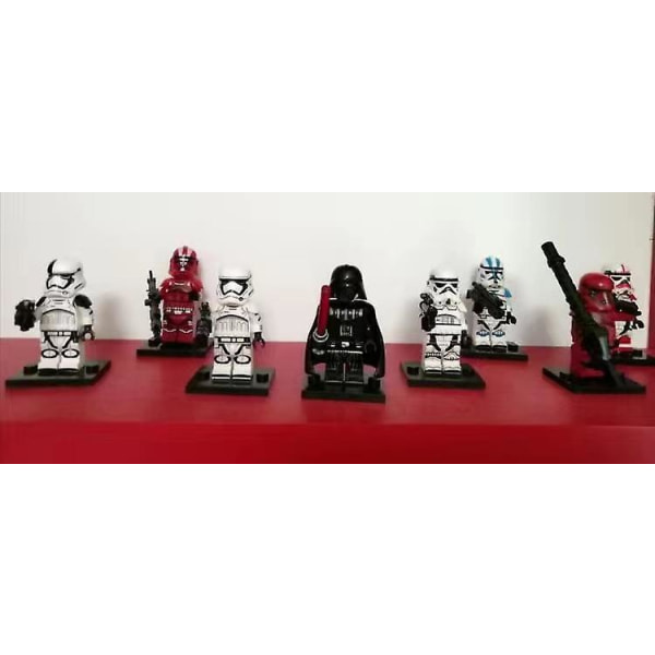 29 Pcs Of Star Wars Series Small Particles Assembled Building Blocks Minifigure Luke Darth Vader Jedi Master Set Toys