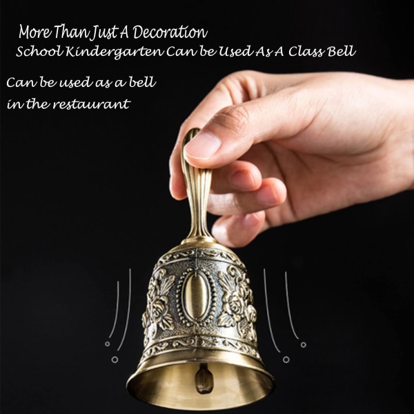 Metal Loud Call Bell For Wedding Silver