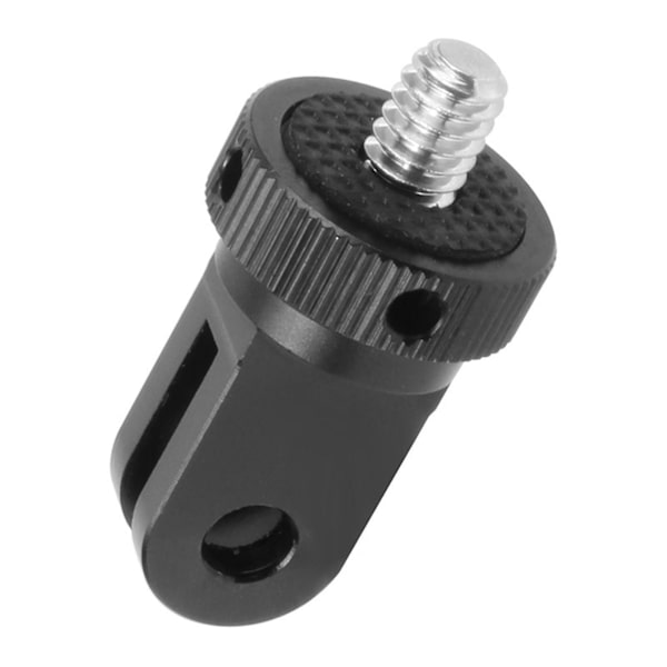 1/4 Ruuvi Mini Jalustan Kiinnityssovitin Cnc Alumiinikamera Valokuvaus C Black